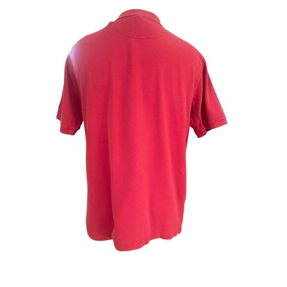 BURBERRY London Polo Golf Shirt in Red - Men's Size Large - Picture 3 of 11